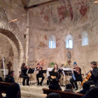 Concierto en la iglesia de Santa Maria de Palau de Rialb. 