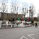 Protesta contra l'“abús” de contractes temporals a l'ajuntament