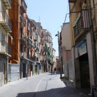 Una vista del carrer Boters de Lleida.