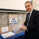 El candidat independentista cors, Jean-Guy Talamoni.
