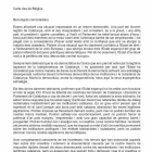 Carta de Puigdemont des de Brussel·les 1