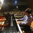 El pianista José Antonio Tolosa va obrir a la UdL la ‘marató’ Granados amb l’obra ‘Jardí d’Elisenda’.