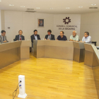 El director de l’ACA, Jordi Agustí, va presidir la reunió d’ahir amb representants del territori.