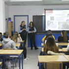 Imatge d’arxiu d’una activitat de prevenció dels Mossos en un centre escolar de Lleida.