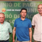 Santi Querol, Rossen Saltiveri y Josep Maria Cortada.
