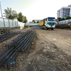 Una nova construcció en marxa a Prat de la Riba, a Pardinyes.