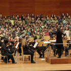 La cantata ‘Follet’ va tenir lloc a l’Auditori i va clausurar de la setmana cultural del Conservatori.