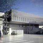 Recreación virtual del nuevo edificio previsto para el bloque quirúrgico del Arnau de Vilanova.