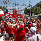 May celebra el referéndum en el que Gibraltar votó ser británico