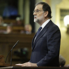 Rajoy, al Congrés dels Diputats.