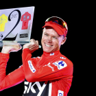 El ciclista britànic ha guanyat aquest any dos de les tres grans, Tour i Vuelta a Espanya, a la foto.