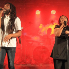 Un moment de l’actuació de Moroon Town en l’edició de la Terrasseta Reggae de l’any passat.