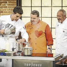 Chicote y Arguiñano en ‘Top Chef’.