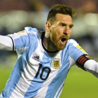 Messi, otra vez ídolo en Argentina.