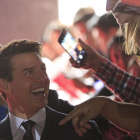 Imagen de archivo del actor Tom Cruise, que resultó herido en una escena acrobática. 