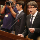 Crece la presión soberanista para que Puigdemont active la independencia 