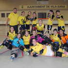 Las componentes del Vila-sana pasarán hoy a la historia como las primeras en debutar en la máxima categoría del hockey femenino español.