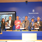L’organització va presentar ahir la primera edició de l’UItra Trail Terres de Lleida a la Diputació.