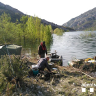 A Os de Balaguer van multar tres pescadors sense llicència.