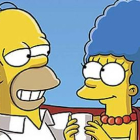 Homer y Marge, un matrimonio feliz.