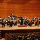 Un moment del concert que va tenir lloc ahir a la tarda a l’Auditori Enric Granados.