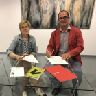 Parra i Marí van firmar ahir el conveni a la Fundació Vallpalou.