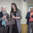 La escritora Rosa Fabregat recibió el sábado en Sant Ramon el premio Sikarra de la Segarra.