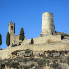 El conjunto medieval del castillo de Lloberola, ahora cerrado.