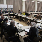 Els membres del Patronat de l’OJC es van reunir dijous a la Diputació de Lleida.
