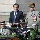 Imagen del día 14 de Macron y el general Pierre de Villiers.