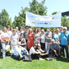 Reunión de los fundadores del Banc de Sang de Lleida