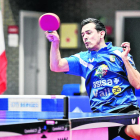 Marc Duran, ahir durant un dels partits.