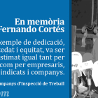En memòria de Fernando Cortés