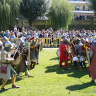 La batalla campal va tornar a ser un dels actes que van congregar més públic.