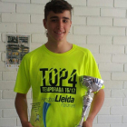 Mikel Zubieta, de l’Handbol Pardinyes, el millor del Top 4 juvenil.