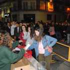 La llonganissada es va celebrar a la plaça Manuel Bertrand.