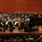El públic va omplir l’Auditori per escoltar la ‘Novena’ de Beethoven.