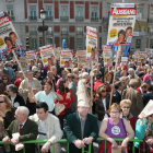 Imatge d’arxiu d’una protesta d’afectats per la presumpta estafa d’Afinsa i Fórum Filatélico.