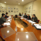 Una reunió del consell d’administració de l’EMU el 2015.