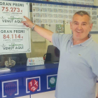 Honorato Ramos, aquest dijous, a l'administració de loteria.