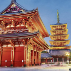 Los templos budistas son uno de los principales atractivos de Japón. En la imagen Shitennō-ji de Osaka.
