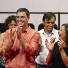 Pedro Sánchez, ayer en el congreso socialista en Baleares.