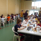 Liga Escolar de ajedrez en el Sagrada 