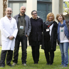 Josep Pifarré, Sergi Gòdia, Eva Benito, Toñi Segura i Núria Canes formen part de l’equip del SISMES.