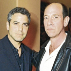 Miguel con su primo George Clooney. 