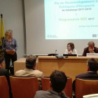 Un moment de la presentació de l’informe sobre l’activitat del SOC a l’Alt Pirineu i Aran.