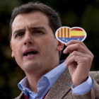Rivera: orgullosos de la democracia pero con la ambición de una España unida