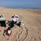 La Comunitat Valenciana propone no usar la mascarilla al tomar el sol en la playa