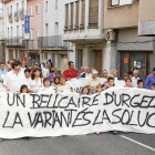 Los vecinos de Bellcaire se han manifestado en diversas ocasiones. 