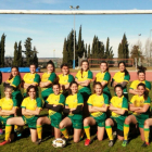 L’equip femení del Inef Rugby Club.